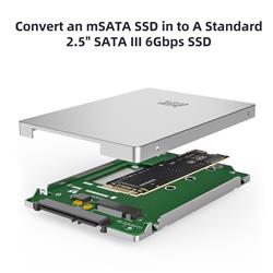 ICAN KT031B M.2 (NGFF) SATA SSD to SATA Adapter Enclosure