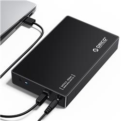 Boîtier de disque dur ORICO 3588US3 SATA USB 3.0 sans outil gratuit de 3,5 pouces en noir