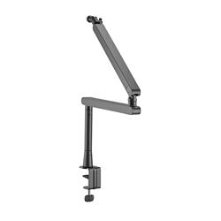 Brateck  Premium Aluminum Studio Microphone Boom Arm, Matte Black(Open Box)