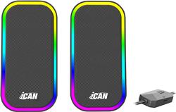 iCAN SG-285-BK PC Gaming Speaker