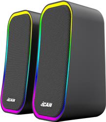 iCAN SG-285-BK PC Gaming Speaker