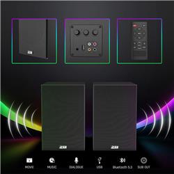 Enceintes d'étagère Bluetooth 5.3 iCAN SR04-LITE