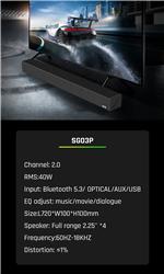 iCAN SG03P 40 Watts Soundbar