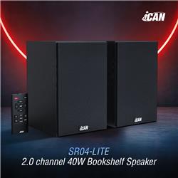 Enceintes d'étagère Bluetooth 5.3 iCAN SR04-LITE