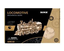 Kit de train de locomotives ROKR (LK701) [350 pièces - Difficulté : ni