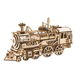 Kit de train de locomotives ROKR (LK701) [350 pièces - Difficulté : ni
