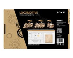 Kit de train de locomotives ROKR (LK701) [350 pièces - Difficulté : ni