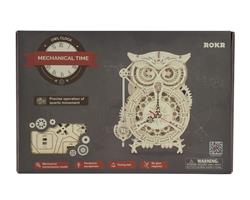 ROKR Owl Clock (LK503) [161 pièces - Difficulté : Niveau 4] Puzzle 3D