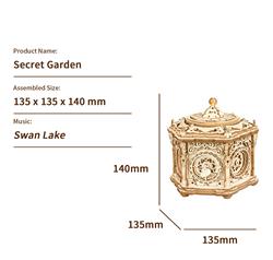 ROKR Secret Garden Music Box (AMK52) 3D Wooden Puzzle