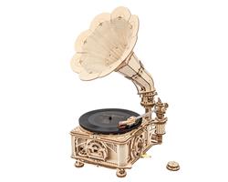 ROKR Classic Gramophone (LKB01) 3D Wooden Puzzle