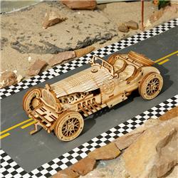 ROKR MC401 V8 Grand Prix Car Model 3D Wooden Puzzle