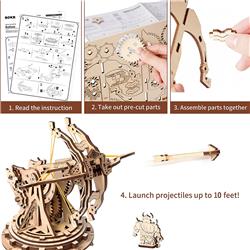ROKR Siege Heavy Ballista (LK601) 3D Wooden Puzzle
