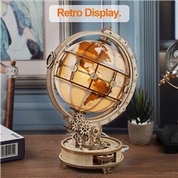 ROKR ST003 Luminous Globe 3D Wooden Puzzle
