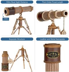 ROKR ST004 Monocular Telescope 3D Wooden Puzzle