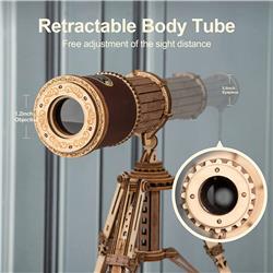 ROKR ST004 Monocular Telescope 3D Wooden Puzzle