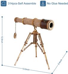 ROKR ST004 Monocular Telescope 3D Wooden Puzzle