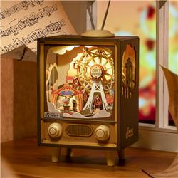 ROKR AMT01 Sunset Carnival Music Box 3D Wooden Puzzle