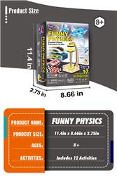 BIG BANG SCIENCE Funny Physics | STEM (STEAM) Experiment Kit | 17 Scie