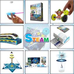 BIG BANG SCIENCE Funny Physics | STEM (STEAM) Experiment Kit | 17 Scie