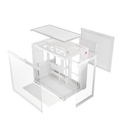 ARMOURY C708 Tempered Glass Mid-tower, White