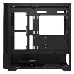 DarkFlash DK415M Mesh mATX PC Case, 2x ARGB Fans Included, Black