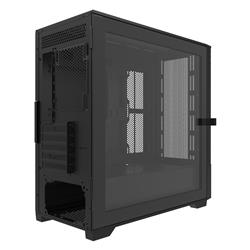 DarkFlash DK415M Mesh mATX PC Case, 2x ARGB Fans Included, Black