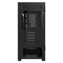 DarkFlash DK415M Mesh mATX PC Case, 2x ARGB Fans Included, Black