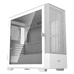 DarkFlash DK415M Mesh mATX PC Case, 2x ARGB Fans Included, White