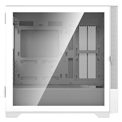 DarkFlash DK415M Mesh mATX PC Case, 2x ARGB Fans Included, White