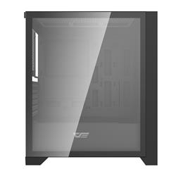 DarkFlash DRX70 Mesh ATX PC Case, 4x ARGB Fans Included, Black