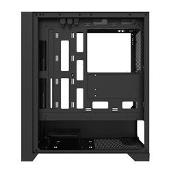 DarkFlash DRX70 Mesh ATX PC Case, 4x ARGB Fans Included, Black