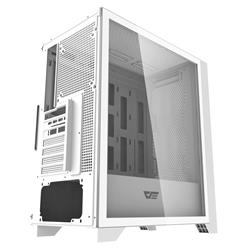 DarkFlash DRX70 Mesh ATX PC Case, 4x ARGB Fans Included, White