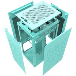 Boîtier PC Mini ITX DarkFlash DLH21, Neo Mint