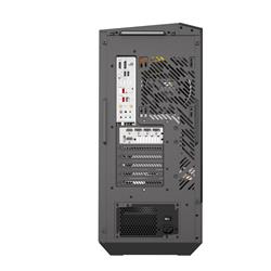 Boîtier PC ATX de luxe DarkFlash DY460, 4 ventilateurs ARGB inclus, noir