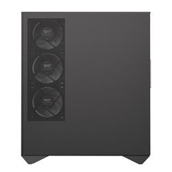 Boîtier PC ATX de luxe DarkFlash DY460, 4 ventilateurs ARGB inclus, noir
