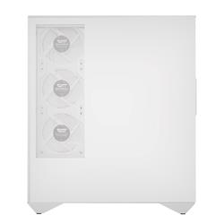 Boîtier PC ATX de luxe DarkFlash DY460, 4 ventilateurs ARGB inclus, blanc