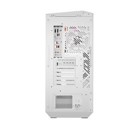 Boîtier PC ATX de luxe DarkFlash DY460, 4 ventilateurs ARGB inclus, blanc
