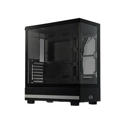 PCCOOLER C3Q500 ATX Panoramic PC Case,Compatible with ATX/M-ATX/ITX Motherboards, Compatible with 420mm Flagship GPUs (Black)