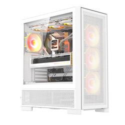 DarkFlash AIR Nova E-ATX PC Case, blanc