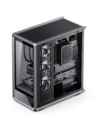 JONSBO - D401 Black ATX Gaming PC Case，Supports Dual 360 Water Cooling