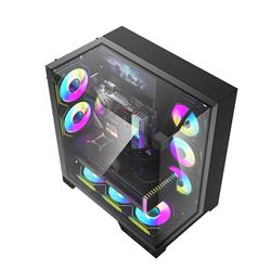 DarkFlash TH285 PLUS BLACK(WITH ８ fans+SCREEN)