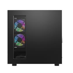 DarkFlash 376*208*405mm DY460 NOIR Front and Sides Mid Tower Blanc