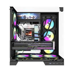 DarkFlash TH285 PLUS BLACK(WITH ８ fans+SCREEN)