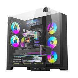 DarkFlash TH285 PLUS BLACK(WITH ８ fans+SCREEN)