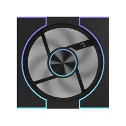 DarkFlash 120 mm Régulier Ventilateur  Noir