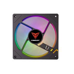 ARMOURY 120 mm Régulier Ventilateur  Noir(Open Box)