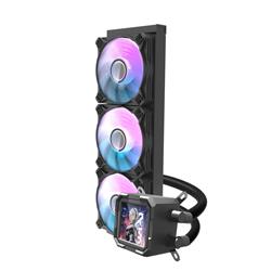 DarkFlash DV360S 360mm Liquid AIO CPU Cooler with LCD Screen