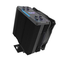 DarkFlash Storm Z4 Pro Mist Tower CPU Cooler, Black(Open Box)
