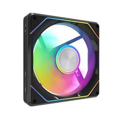 DarkFlash 120 mm Régulier Ventilateur  Noir(Open Box)