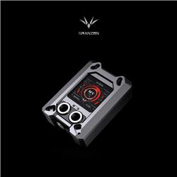 Granzon GAMSC CPU Water Cooling Block w/ Temp Digital Display - Black